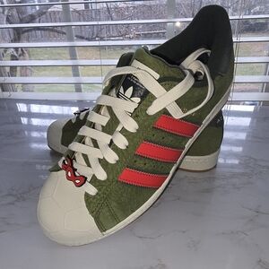 Mens Adidas Originals Shelltoe IF9280 TMNT Nickelodeon Sz 8